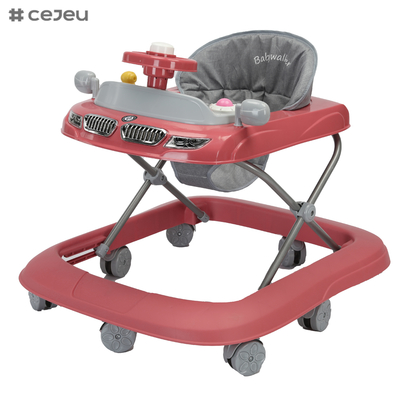 Складной детский ходунк с универсальными колесами Easy Convertible Baby Walker