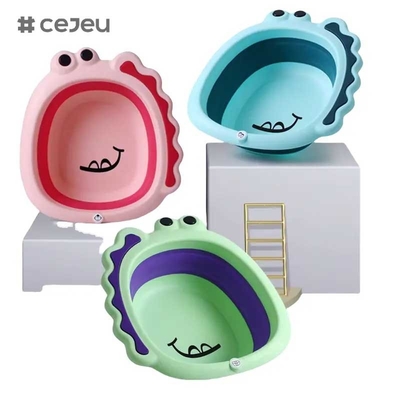 CJ-LBN5131A Горячая продажа мойки Маленькие дети складной ножный комплект Дети стирают ванну Ручные ванны малышей