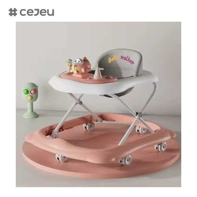 CJ-BDW-101 Складный детский ходунк с глухими колесами Музыкальный мультфильм для детей с музыкой / вращающиеся колеса для детей в Китае