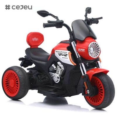 CJ-JM3189 Горячая продажа Заряжаемая батарея Детский трехколесный электромобиль Электрическая езда на автомобиле Игрушка для детей, вдохновленная мотоциклом
