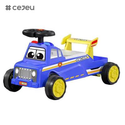CJ-MYAN-988 2025 New Four-Wheel Slide Car Toy for Kids Durable Plastic Baby Swing Cars Toys for 2-4 Years Kids' Fun Drive