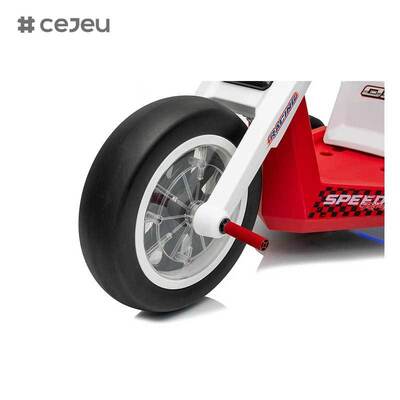 CJ-XMX635 New Model 12V Rechargeable Kids Electric Car Ride on Toy With Lights and Music Electric Cars for Children