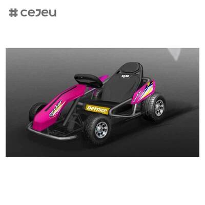 CJ-S662 Фабрично продаваемый четырехколесный электрический дрейф го-карт для детей для взрослых Двухмоторный 12В/24В 10AH Хорошая цена Пластик для 2-4 лет