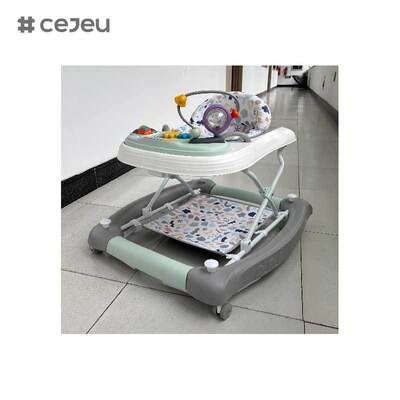 CJ-BST-9308 (WALKER + ROCKER + PUSH),Walker & Rocker 2-in-1: Музыкальное свечение с трехуровневым подъемом и безопасной базой
