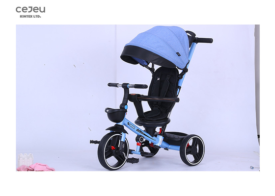 Голубая 1 - летняя складная прогулочная коляска 10.5kg Trike с колесом PU