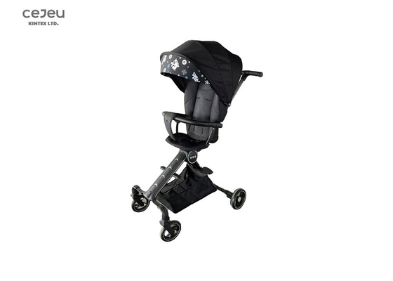 Шасси черноты детской сидячей коляски удобного колеса PU облегченное