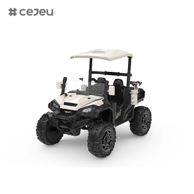 CJ-5189 12V 2-местный ребенок ездит на UTV Car, 10AH электромобиль грузовик автомобиль с 2x550W двигателем, с игрушечными клюшками для гольфа