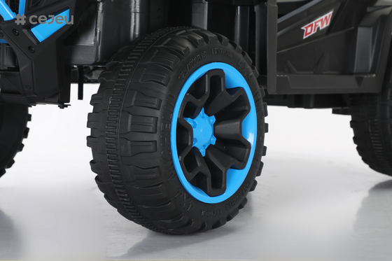 CJ-6187 12V 2-местный ребенок ездит на UTV Car, 4,5AH электромобиль грузовик автомобиль с 2x390W мотором,USB,MP3, музыка, Bluetooth
