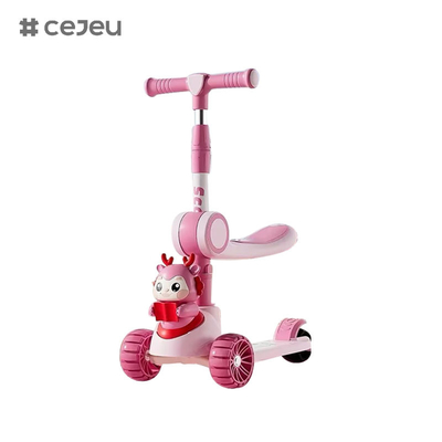 CJ-6333, с огнями/музыкой/большими колесами/двухэтажным шасси, фиолетовый/розовый/зеленый/синий, 4 цвета, для мальчиков и девочек
