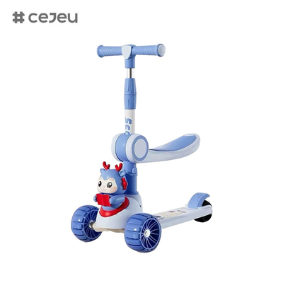 CJ-6333, с огнями/музыкой/большими колесами/двухэтажным шасси, фиолетовый/розовый/зеленый/синий, 4 цвета, для мальчиков и девочек
