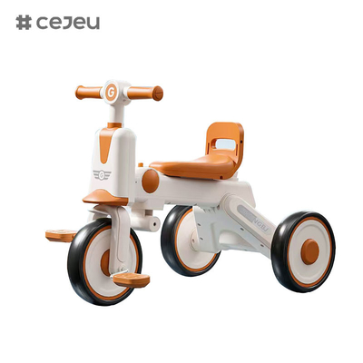 CJ-610, с огнями/Музыкой/Три колеса, четыре цвета,Розовый/Синий/Серый/Бровы, Размер продукта 65*42*50 см