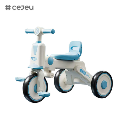 CJ-610, с огнями/Музыкой/Три колеса, четыре цвета,Розовый/Синий/Серый/Бровы, Размер продукта 65*42*50 см