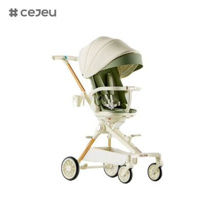 CJ-XL 15L Самый продаваемый складной портативный детская коляска лежит на 360 градусов может вращать сиденье детская коляска