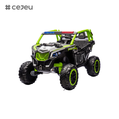 24V 12V 4WD Kids Electric UTV Off-Road Ride On Toy Car С 2,4G RC Carbon Steel Frame Высокопрочный шок на четырех колесах