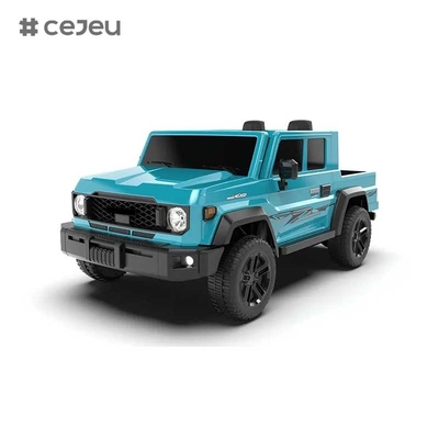 CJ-TTXB-HZBB-985 2025 Новый электрический грузовик 4WD Ребенок ездит на 4x4 колеса 3-8 лет 2 места внедорожный RC с батареей