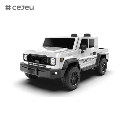 CJ-TTXB-HZBB-985 2025 Новый электрический грузовик 4WD Ребенок ездит на 4x4 колеса 3-8 лет 2 места внедорожный RC с батареей