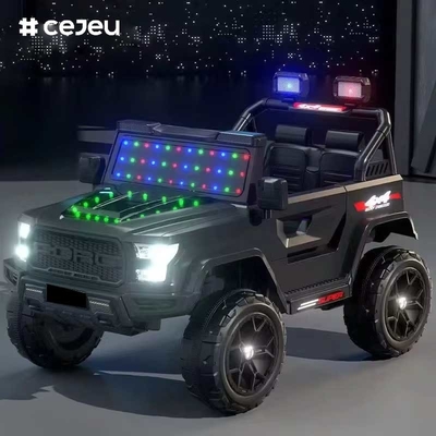 CJ-DLX-999 Unisex Electric Four Wheel Ride-On Toy for Kids Rechargeable Remote Control Both Boys Girls Функция MP3