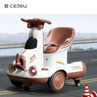 CJ-HB-919 Новый 2 в 1 Детский электрический балансовый автомобиль /360 градусов вращается Детский кавальщик ездить на автомобильном экскаваторе