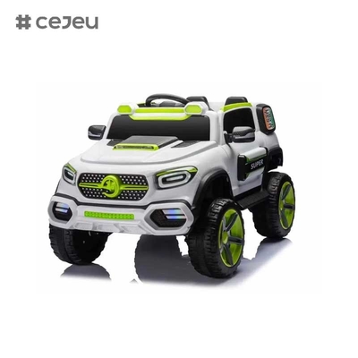 CJ-SYB-G65 оптом унисексный 4-колесный электрический автомобиль для езды на игрушке оптом красно-белый цветовой схема автоматические музыкальные огни