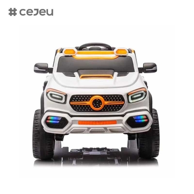 CJ-SYB-G65 оптом унисексный 4-колесный электрический автомобиль для езды на игрушке оптом красно-белый цветовой схема автоматические музыкальные огни