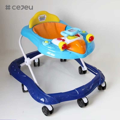 CJ-XTD-105 новые детские ходунки многофункциональные черные дешевые простые детские ходунки с музыкой низкая цена горячая продажа с регулируемой высотой тормоза