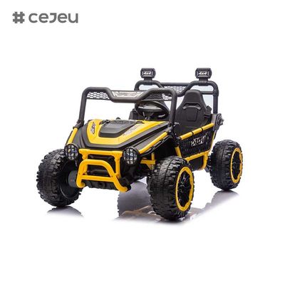 CJ-HC-605 Новый 12В аккумулятор Внешняя езда на игрушечном автомобиле Аккумуляторная электромобиль 2 места Дети Электрическая езда на автомобиле для детей