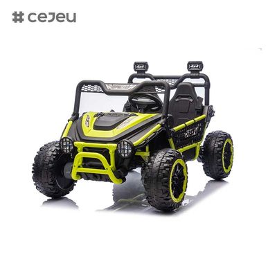 CJ-HC-605 Новый 12В аккумулятор Внешняя езда на игрушечном автомобиле Аккумуляторная электромобиль 2 места Дети Электрическая езда на автомобиле для детей