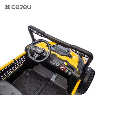 CJ-HC-605 Новый 12В аккумулятор Внешняя езда на игрушечном автомобиле Аккумуляторная электромобиль 2 места Дети Электрическая езда на автомобиле для детей