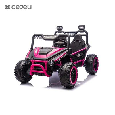 CJ-HC-605 Новый 12В аккумулятор Внешняя езда на игрушечном автомобиле Аккумуляторная электромобиль 2 места Дети Электрическая езда на автомобиле для детей