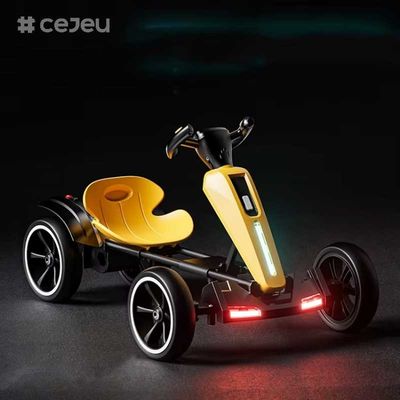 CJ-HS-F1Factory Wholesale New Style 4 Wheel Children Electric Racing Go Karting Cars Kids Electric Battery Big Powered Going Karts для детей старше 8 лет