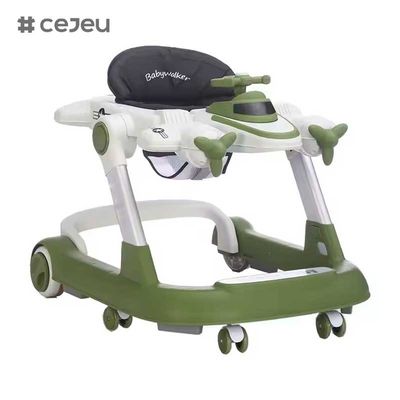 CJ-MLT-611Последний дизайн Дешевый Детский ходунк Учиться ходить / Детский ходунк с музыкой и игрушками / Круглый модель складной детский ходунк