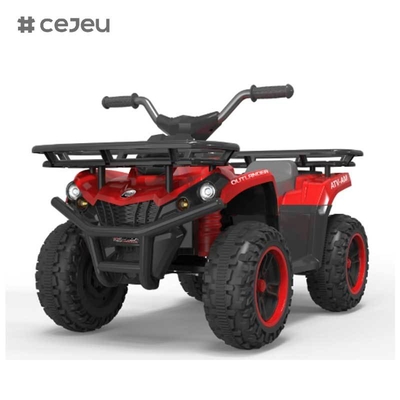 CJ-HZB-9520 2025 Электрический детский автомобиль Детский электрический автомобиль для езды Пульт дистанционного управления Музыкальный плеер UTV для детей Новый электрический четырехколесный автомобиль на аккумуляторе Детский пляжный мотоцикл 6-12 лет Внедорожный пластик