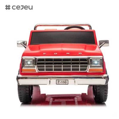 CJ-S323 F150 2025 Новейший 24V Ford F150 Вождение на машине Реальный двухместный лицензированный пластиковый материал для детей от 2 до 4 лет