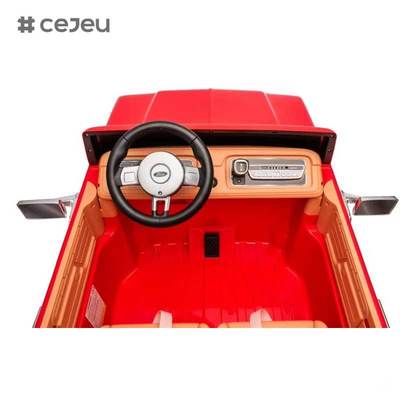 CJ-S323 F150 2025 Новейший 24V Ford F150 Вождение на машине Реальный двухместный лицензированный пластиковый материал для детей от 2 до 4 лет