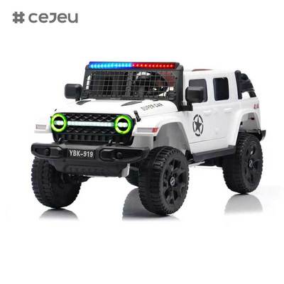 CJ-YBK-919 Unisex 12V дистанционное управление электрический детский автомобиль езда на игрушке для детей в возрасте 5-7 лет 4 колеса Пластиковый материал с функцией MP3