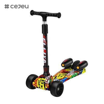 CJ-YBD-188 Прямые продажи с завода Высококачественный детский складной трехколесный велосипед с музыкальной подсветкой и распылением от литиевой батареи на руле