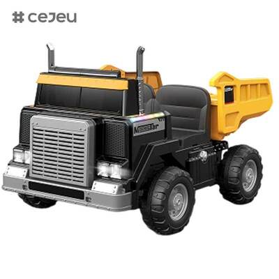 CJ-JJ-8500B 12 В Электрический игрушечный автомобиль для детей Экскаватор Пластиковый самосвал с аккумулятором для большого сиденья