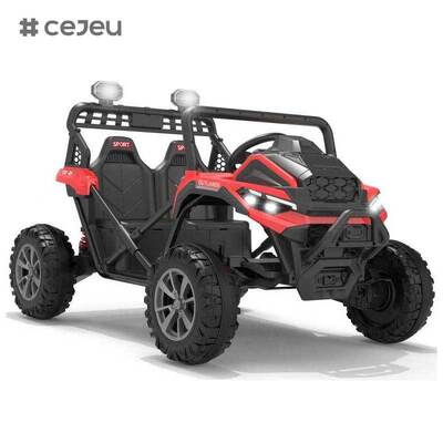 CJ-XH-JC610 4x4 детский электрический UTV с питанием от аккумулятора на автомобильной багги для детей с родительским пультом дистанционного управления