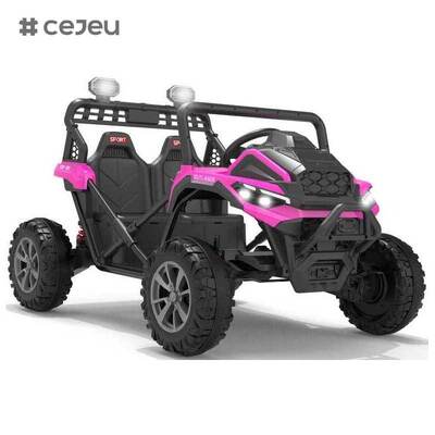 CJ-XH-JC610 4x4 детский электрический UTV с питанием от аккумулятора на автомобильной багги для детей с родительским пультом дистанционного управления