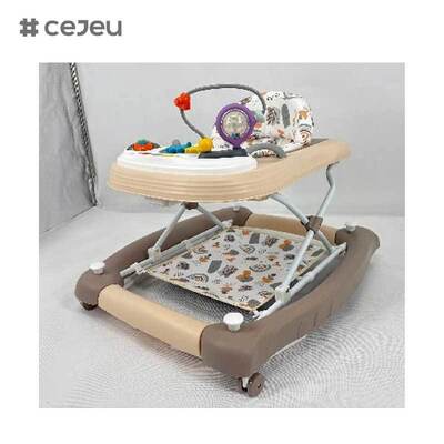 CJ-BST-9308 (WALKER + ROCKER + PUSH),Walker & Rocker 2-in-1: Музыкальное свечение с трехуровневым подъемом и безопасной базой