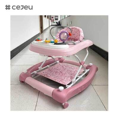 CJ-BST-9308 (WALKER + ROCKER + PUSH),Walker & Rocker 2-in-1: Музыкальное свечение с трехуровневым подъемом и безопасной базой