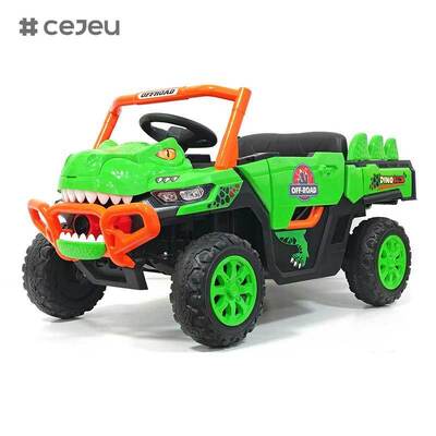 CJ-JDY-GTS3366 Детская езда на дистанционном управлении Электрический автомобиль 2-4 года пожилой Аккумуляторный 12В MP3 Пластиковый легкий многопользовательский режим
