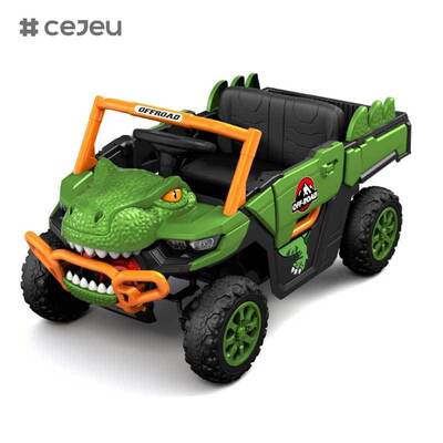 CJ-JDY-GTS3366 Детская езда на дистанционном управлении Электрический автомобиль 2-4 года пожилой Аккумуляторный 12В MP3 Пластиковый легкий многопользовательский режим