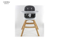 EN14988 360 отрегулированная высота положения 2 высокого стула 2 степени ротатабельная складывая деревянная