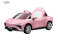 розовые дети 12V10A едут на автомобиле игрушки с родительским дистанционным управлением